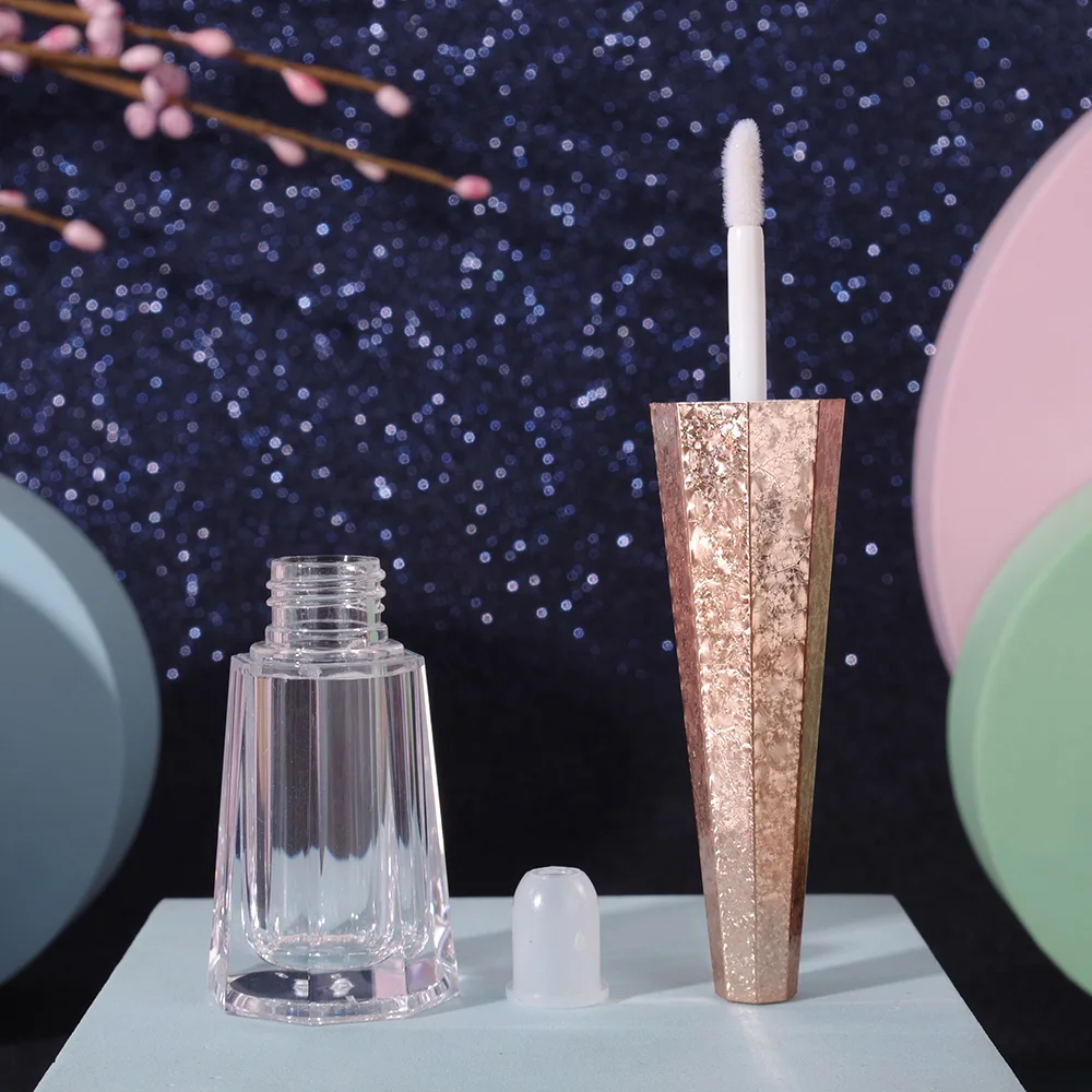 Пустой тюбик для блеска губ 1 шт. 7 мл губная помада геометрической формы бальзам