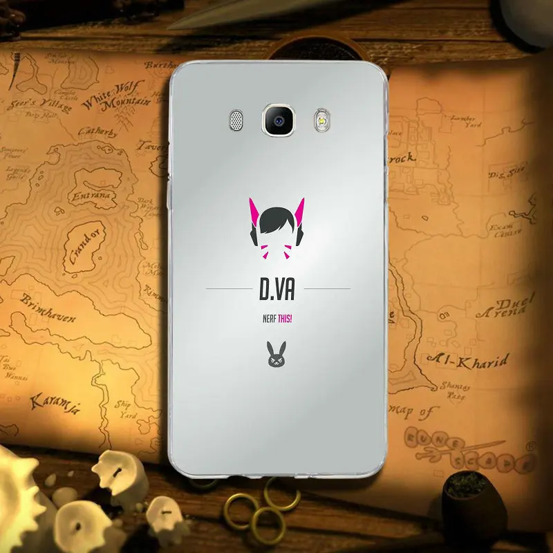 Overwatchs герой OW арт для Samsung Galaxy J1 Mini J2 J3 J4 J5 J6 J7 J8 2016 2017 2018 премьер-чехол телефона из