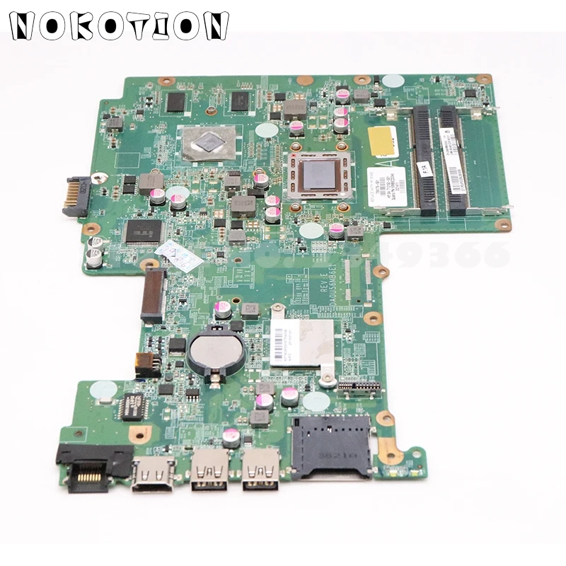 Материнская плата NOKOTION 709176 501 001 для ноутбука HP Pavilion Sleekbook 15 DA0U56MB6E0 ЦП A70M MARS 1G