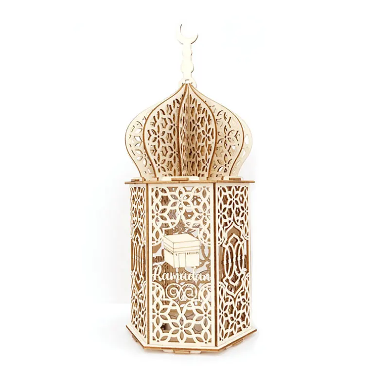 

Eid Mubarak Led Wooden Pendant Light Ramadan Decorations For Home Islamic Muslim Party Eid Ramadan Ornament Festival Decoration