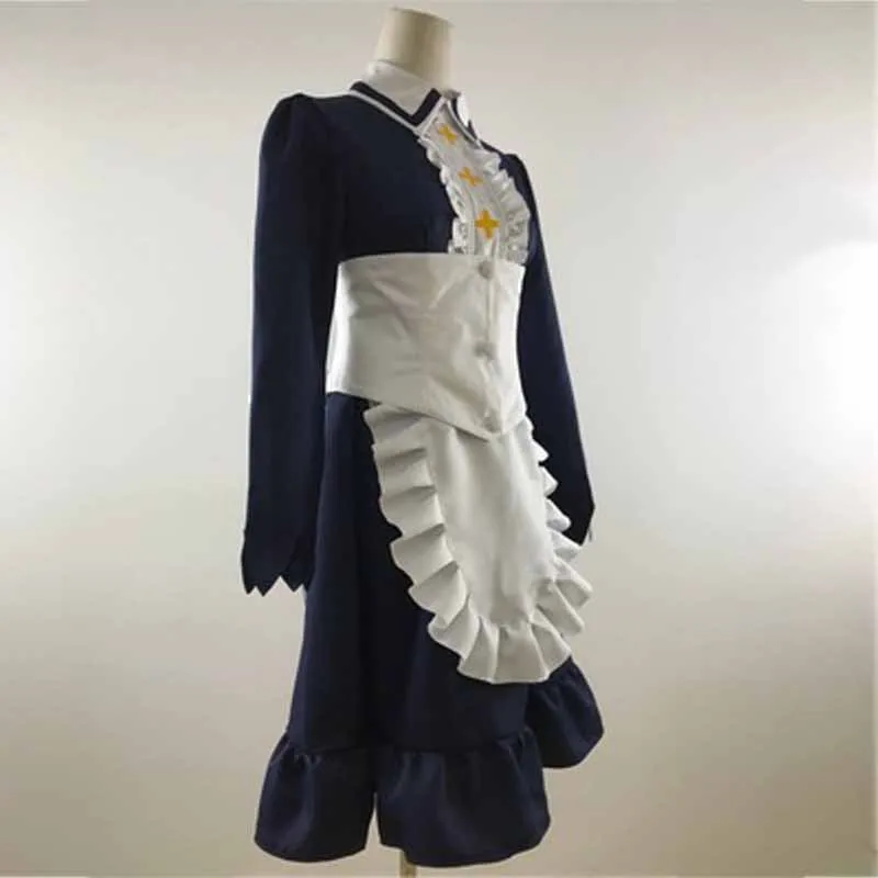 Аниме семь смертных грехов Nanatsu no Taizai 2 Elizabeth лионэс платье горничной Косплэй