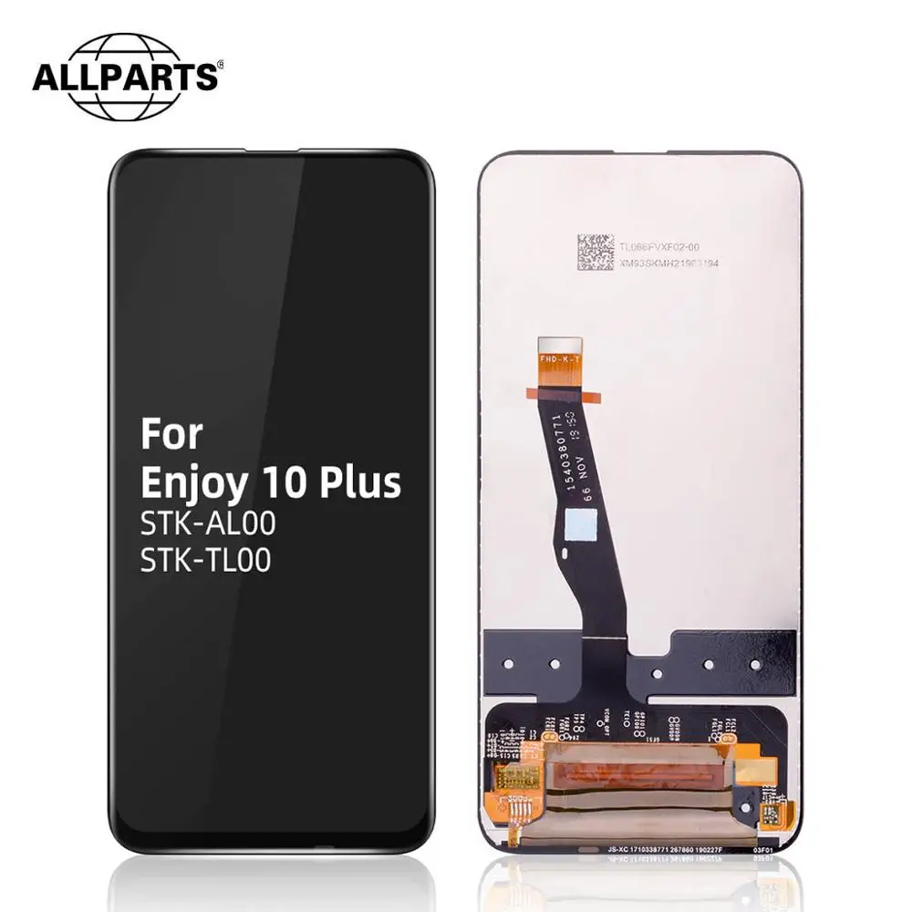 Оригинальный Для HUAWEI Enjoy 10 Plus ЖК дисплей дигитайзер сенсорный экран сборка Замена