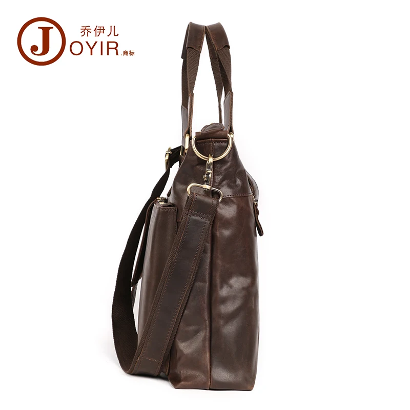 Большой размер 17 &quotдюймовый ноутбук сумка Винтаж из натуральной коровьей кожи