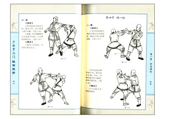 Booculchaha ShaoLin Luohan дверь секретное боевое искусство Писания боевых искусств