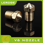 Насадка для 3D-принтера LERDGE J-head V5 hotend v6, комплект экструдеров для фильтров 1,75 мм, 0,2 мм, 0,3 мм, 0,4 мм, 0,5 мм, детали для 3D-принтера, 1 шт.