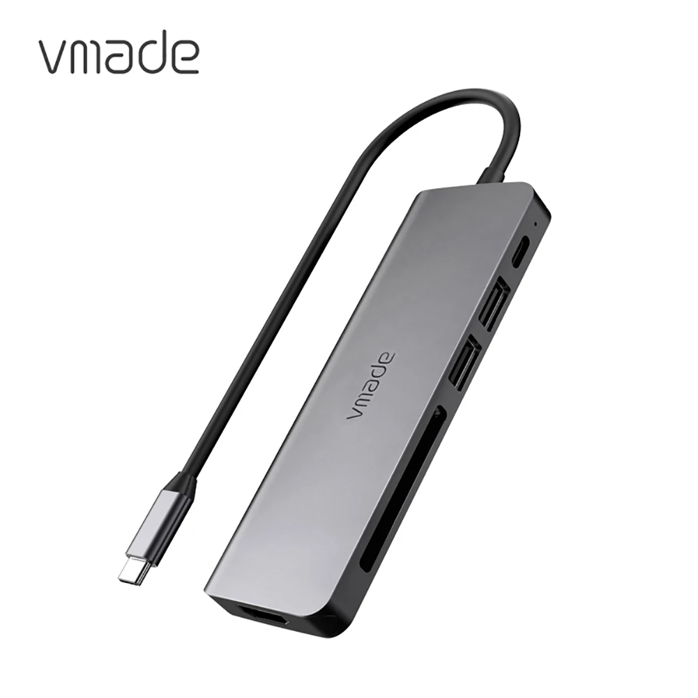 vmade cb011a usb c концентратор usb c до мульти us