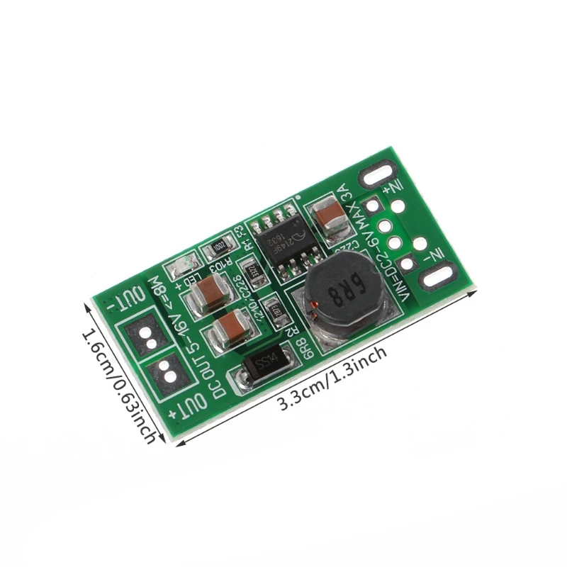 

2021 New 5V to 12V DC-DC Converter Step Up 8W USB Power Supply Boost Module
