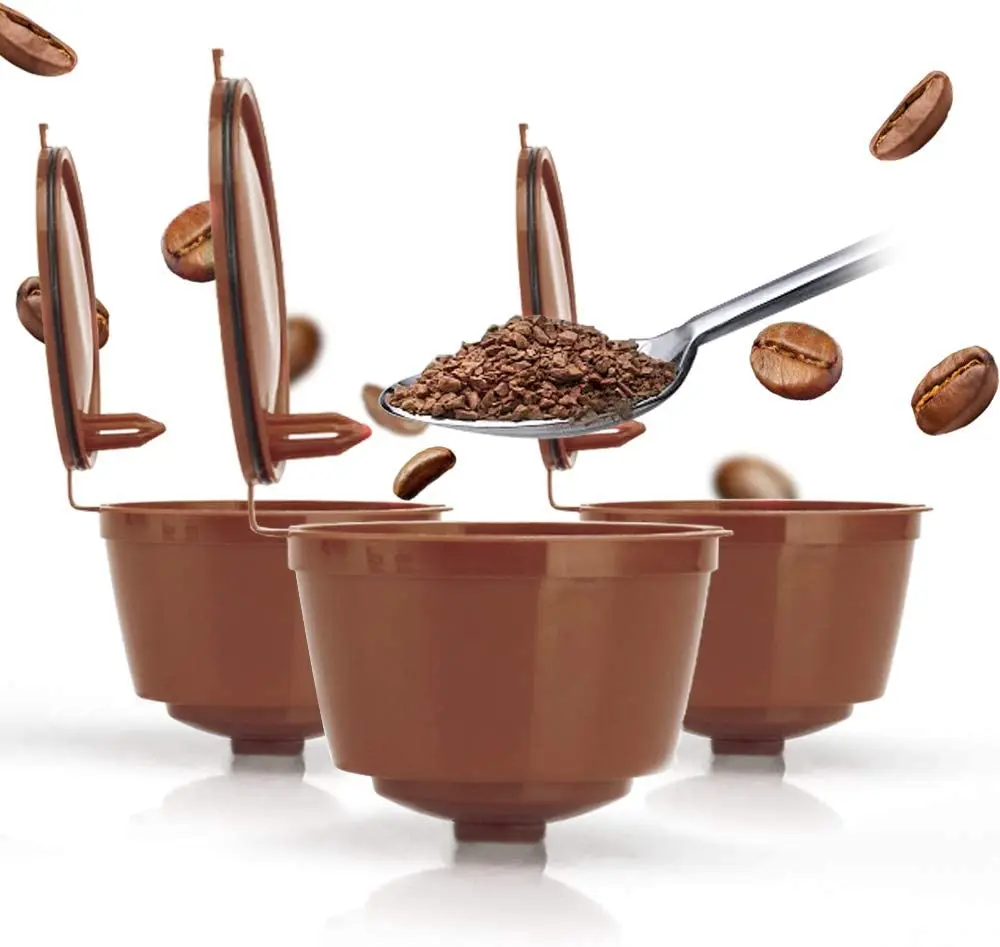 3 шт. многоразовые кофейные капсулы для всех моделей Nescafe Dolce Gusto фильтры корзины