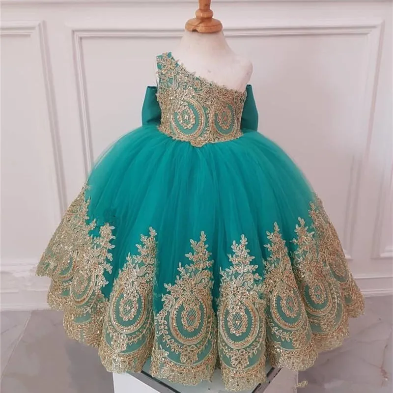 Платья для девочек в африканском стиле с золотыми цветами бальное платье на одно
