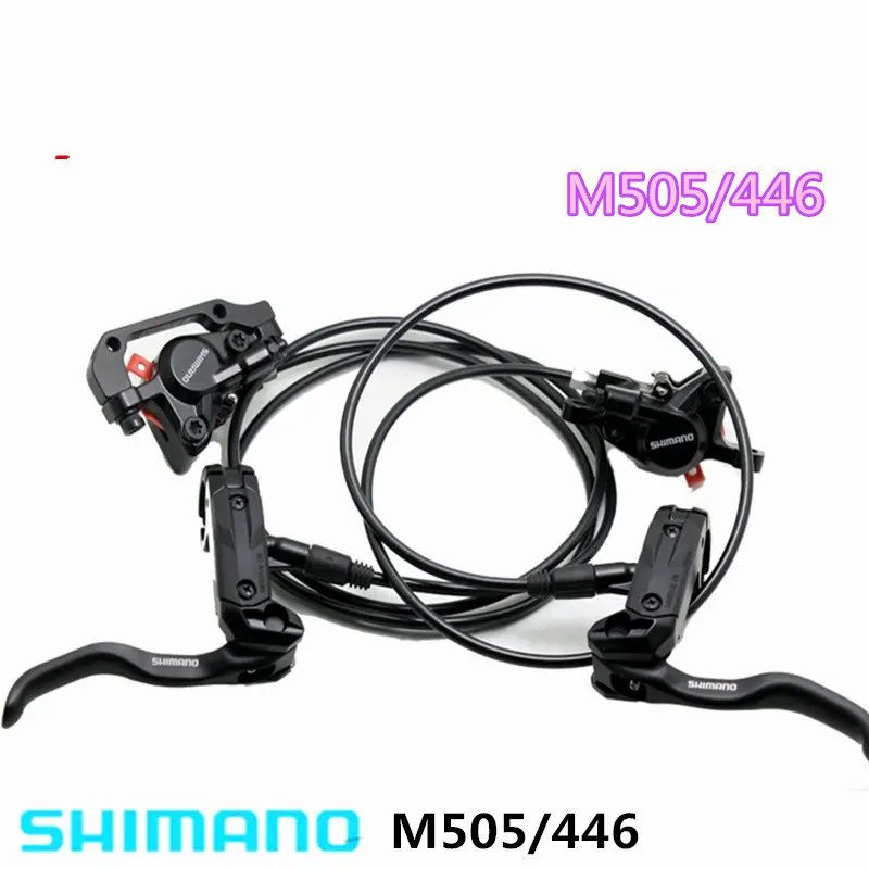 Shimano Deore M505 MTB велосипед гидравлический дисковый тормоз комплект передний и