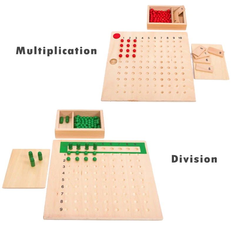 Детский набор по методике Монтессори математическая игрушка искусственная