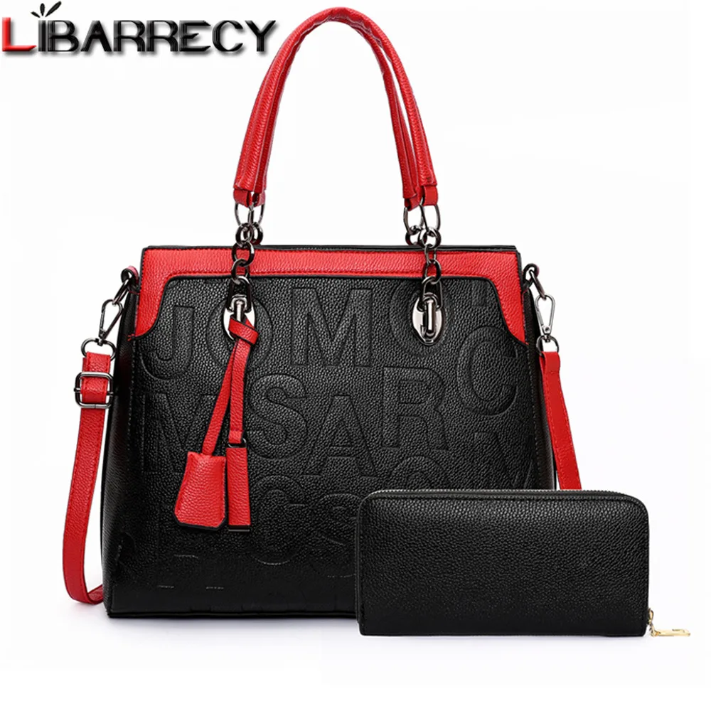 

Fashion New Women's Composite Bag High Quality PU Leather Ladies Handbag Luxury Designer Women Shoulder Messenger Bags Sac Femme
