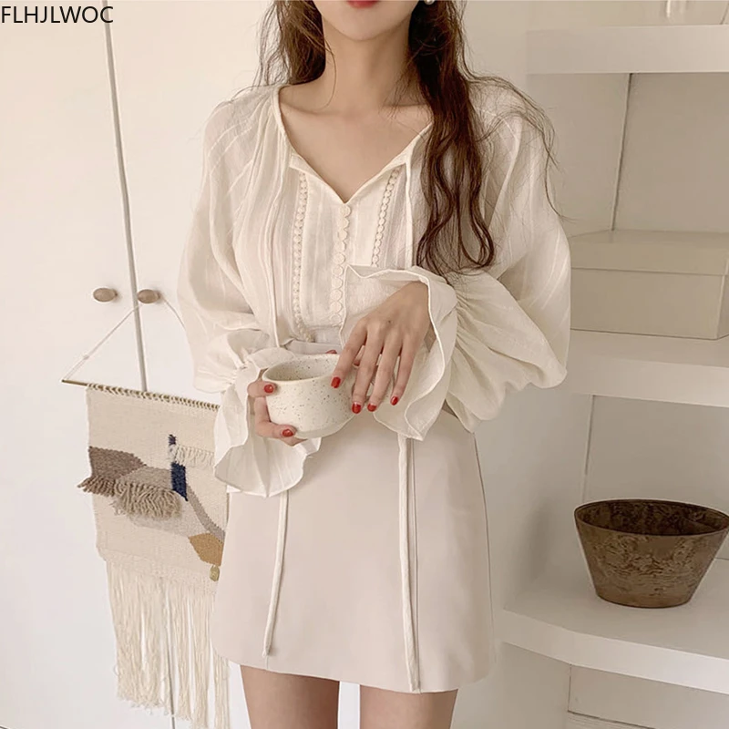 Милые сказочные шикарные топы в корейском японском стиле на осень 2020 с