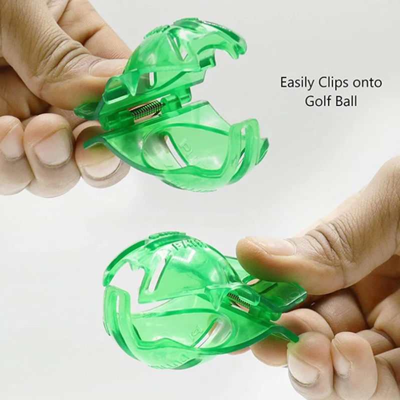 

Golf Scribe Supplies Transparent Golf Ball Green Line Clip Liner Marker