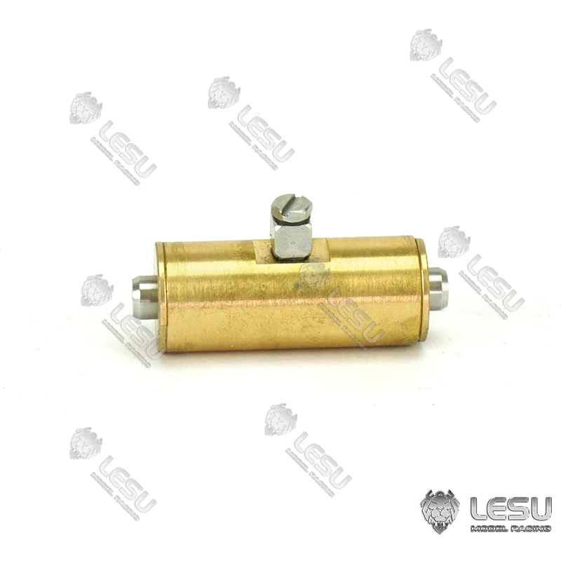 LESU 5MPA латунные съемные цилиндрические трубы для 1/14 RC гидравлический Картер