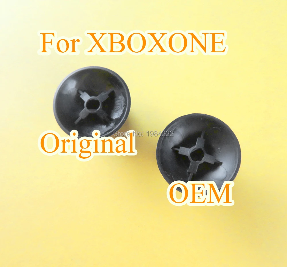 2 шт. черный для игровая приставка Xbox One с накатанной головкой Кепки резиновые