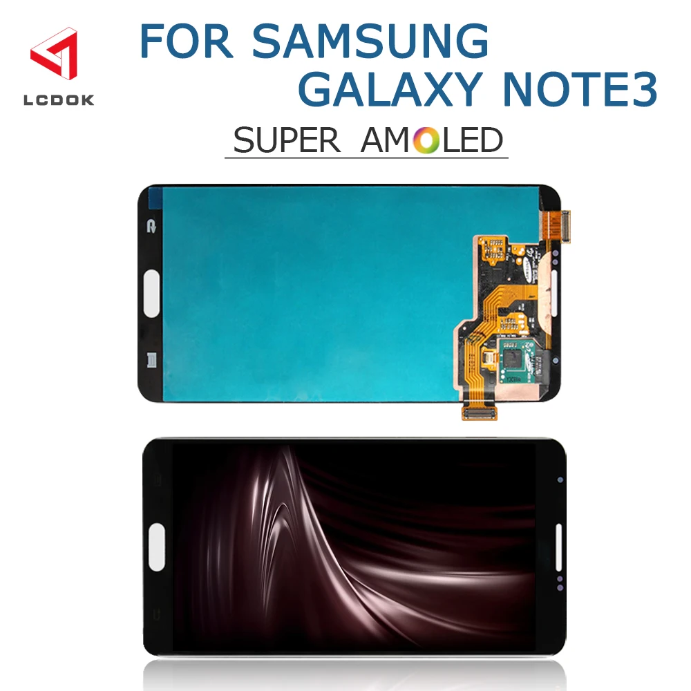 Супер AMOLED LCD для Samsung Galaxy Note 3 N900 N9005 N9000 N900A ЖК дисплей кодирующий преобразователь