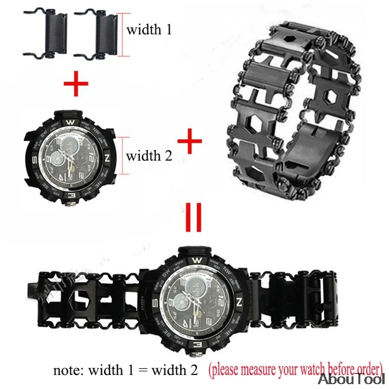 Многофункциональный браслет 29 в 1 многофункциональный инструмент для верховой