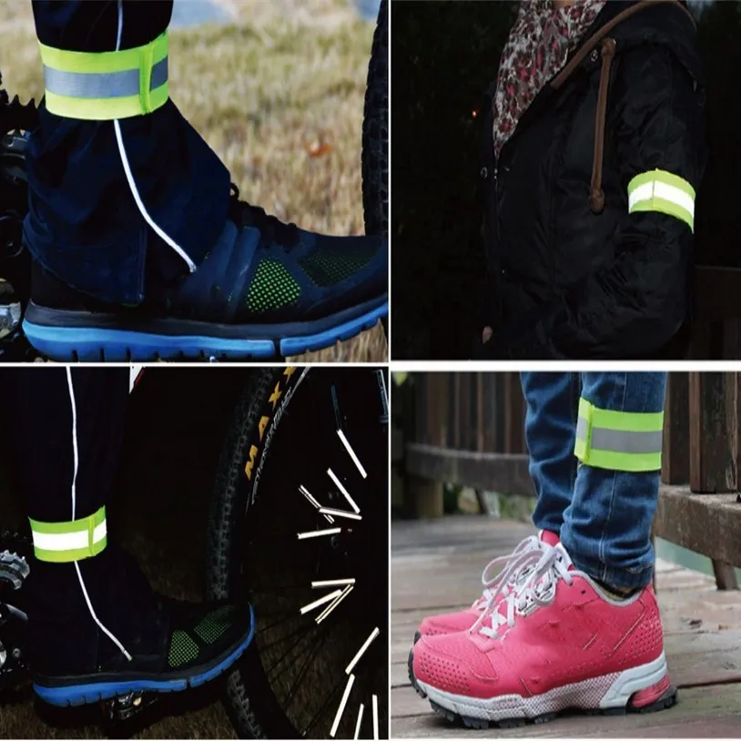 4 цвета Регулируемый защитный светоотражающий жилет с высокой видимостью для