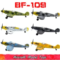diy military spitfire fighter model kits toys for children assembly building airplane diecast educational toys for boy kids gift