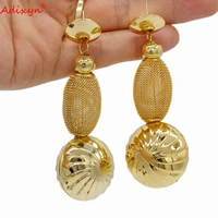 adixyn fashion earrings for women party unusual earrings gold color drop earring jewelry