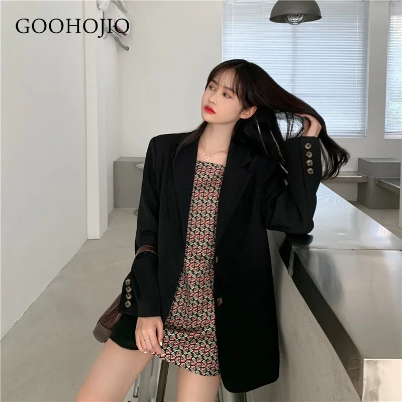 

GOOHOJIO 2021 New Spring and Autumn Sling Fashion Dresses for Women Temperament Vintage Dresses Women Fashionable Women Dress
