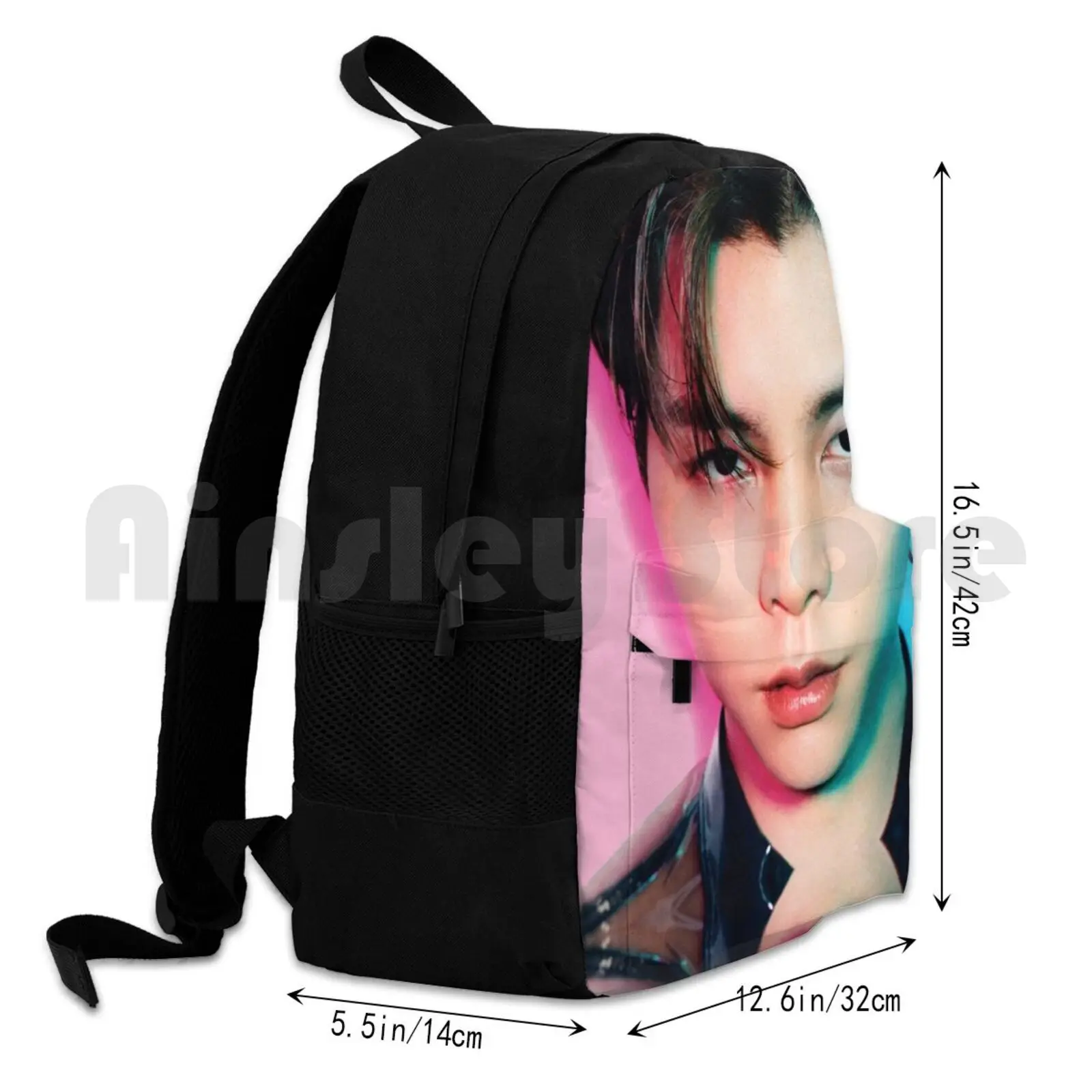 Уличный походный рюкзак Джонни Nct 127 регулируемый для верховой езды альпинизма