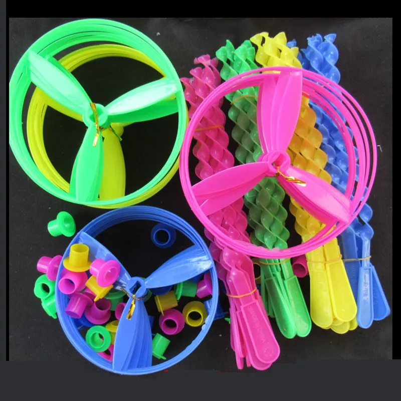 1 шт./сек. Детские игрушки летающая тарелка диск тяга струна красочная вспышка