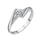 Изысканное ювелирное изделие в память женское кольцо для помолвки, свадебный подарок, размер 5-10, модные ювелирные кольца для женщин, Be my Client # S