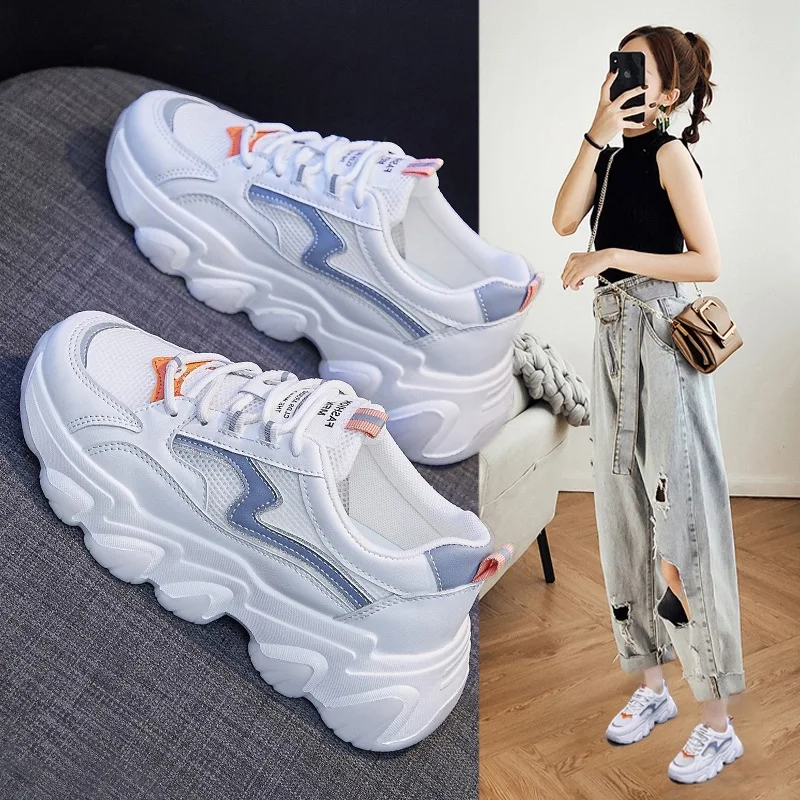 

Женская сетчатая дышащая обувь Торре Новинка Лето 2021 корейские спортивные туфли для студентов женская модная обувь