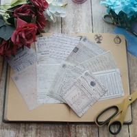 30pcs old hand written music words design paper creative craft paper background scrapbooking gift use