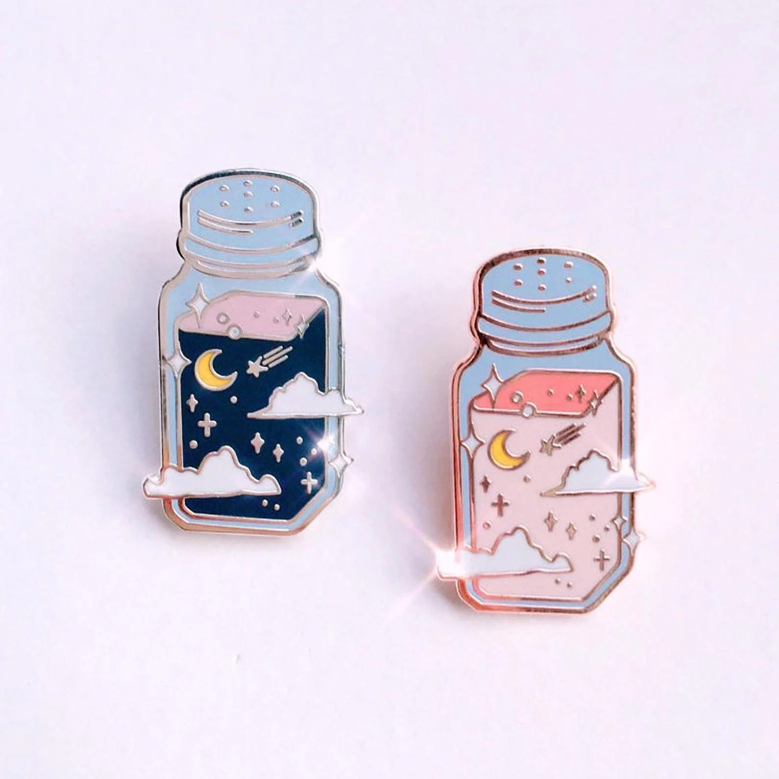 Жесткая эмалированная булавка Magic Pepper Dust Pin|Броши| |