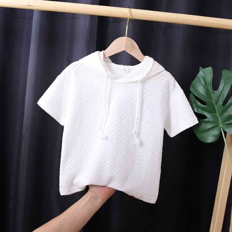 

2020 модная одежда для маленьких девочек хлопковая футболка с капюшоном Детская вечерние дня рождения