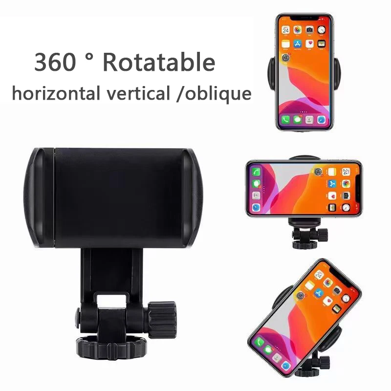 

Portable Phone Holder With Tripod Rotation Mount Mobile Cell Phone Stand For iPhone Xiaomi Huawei Samsung Foldable Phone Stand