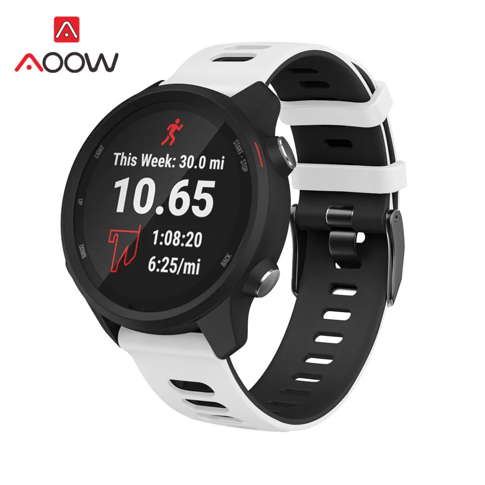 20 мм спортивный силиконовый ремешок для часов samsung Galaxy Watch Active2 40 мм 44 мм 42 мм Active 2 Garmin Amazfit huawei Band ремешок Correa