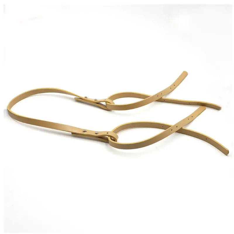 

PU Leather Handbag Shoulder Handle Strap for DIY Handmade Woven Bag Accessories