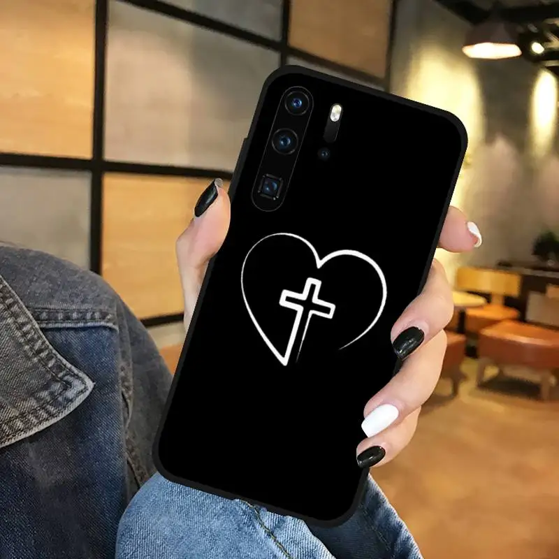 

Faith Christian Religious Jesus Phone Case For Huawei Mate 9 10 20 Pro lite 20x nova 3e P10 plus P20 Pro Honor10 lite
