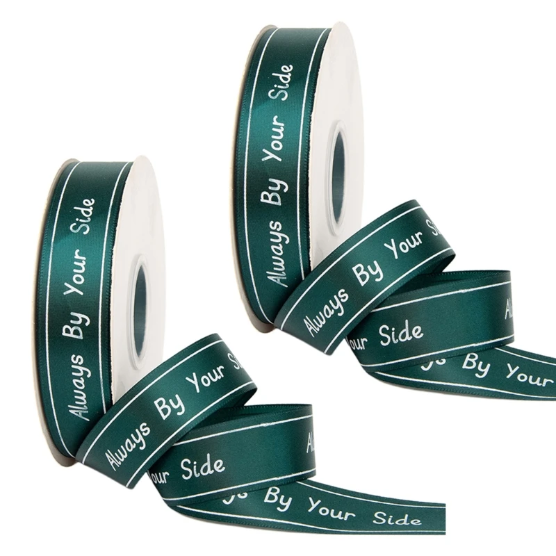 

2 Rolls 50 Yards Satin Wrapping Ribbon for Wedding Favor Craft Gift Wrap Valentine's Day Mother's Day Party Supplies