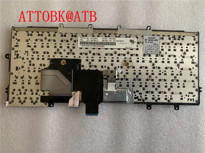Испанская клавиатура для Lenovo IBM Thinkpad X230S X240 X240S X250 X260 0C44711 X240I X260S X250S X270 01EP008 01EP084 SP