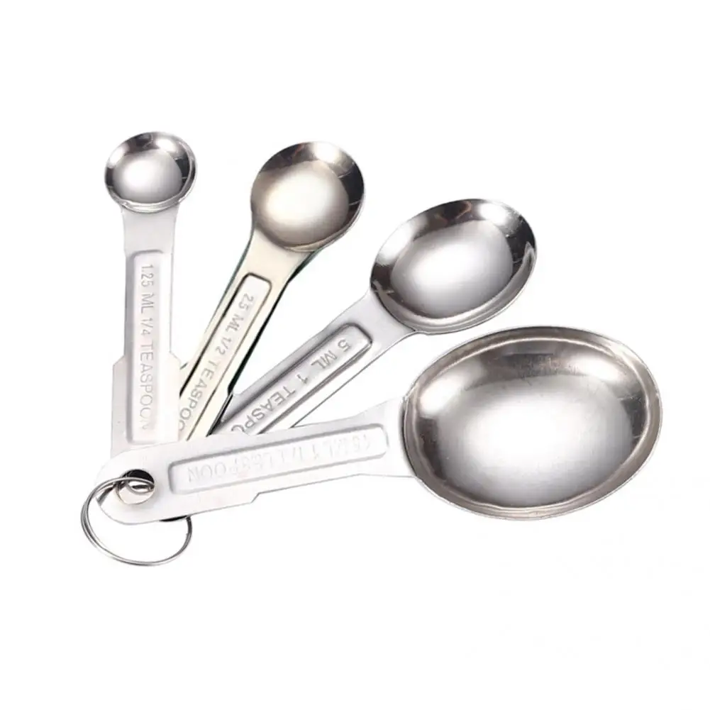 Ложка измерительная из нержавеющей стали серебристая | Дом и сад