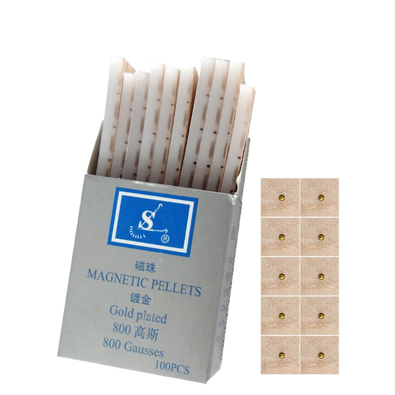 100 шт. 800 пластырь для магнитной терапии|Иглоукалывание| |