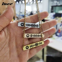 luer custom music spotify code necklacefor women men personalised song necklacesspotify song codejewelrychristmas gifts