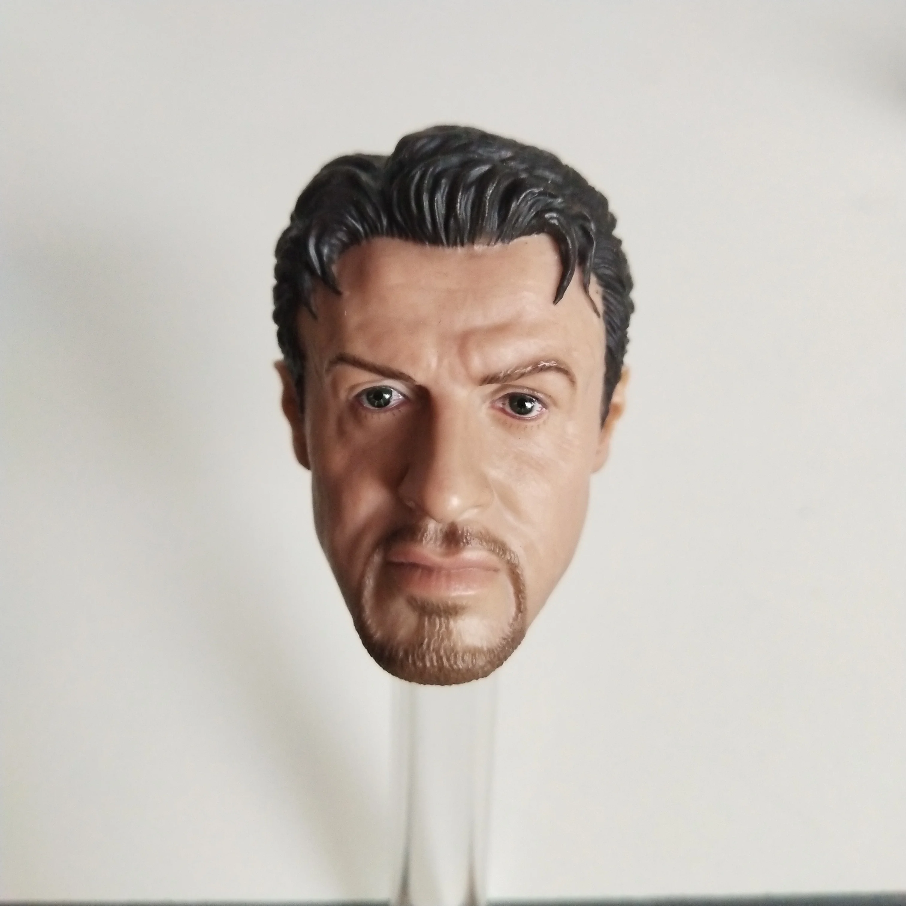 

1/6 scale US Male stars headplay Sylvester head sculpt collection DIY Accessory