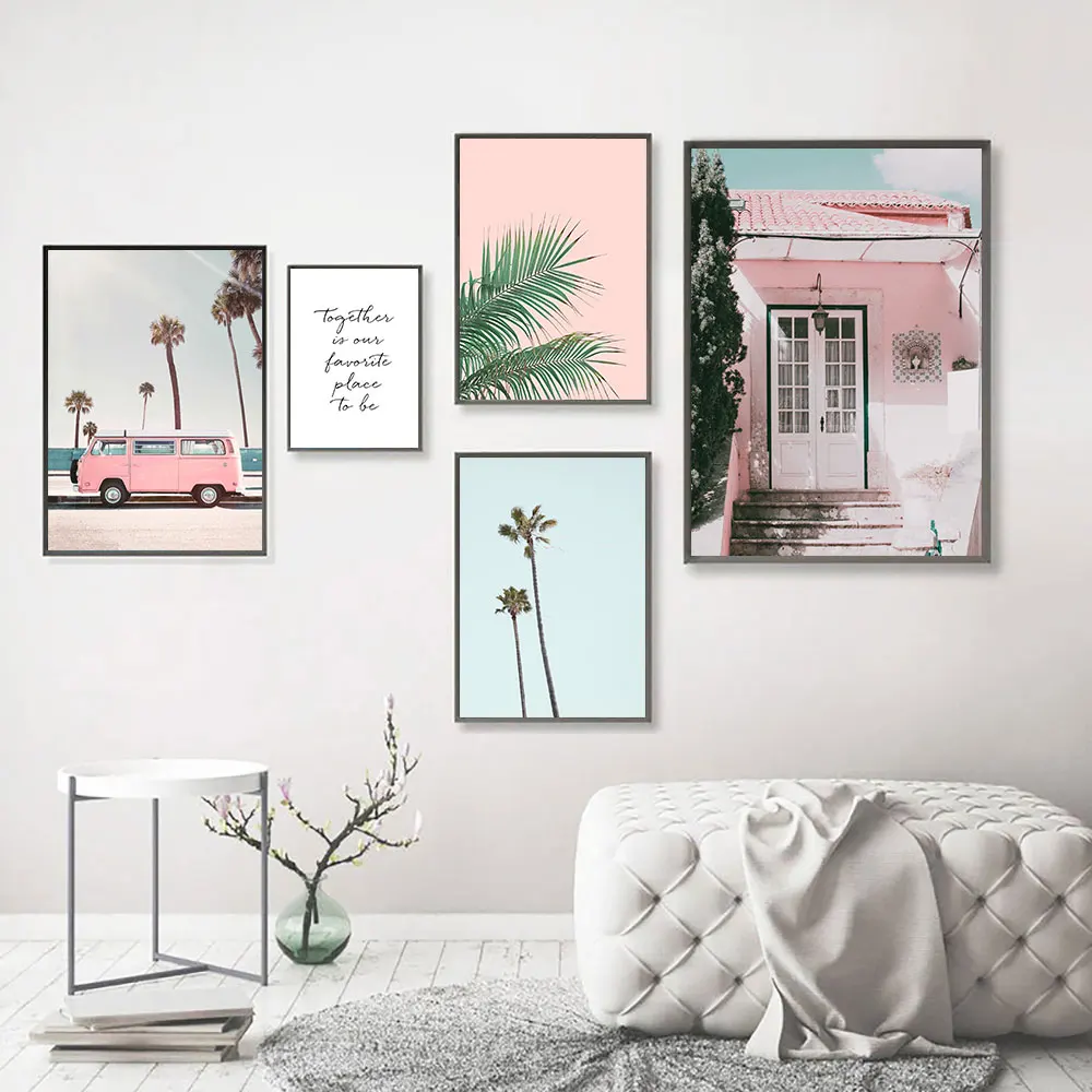 Морской пейзаж стены плакат холст Искусство печать картина цитаты картины для