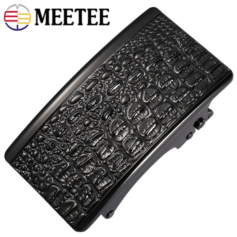 Meetee 1 шт. id36мм Высококачественная Автоматическая Головка пряжки ремня для 34 35 мм