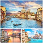 Новое поступление 5D DIY Алмазная картина город Венеция Пейзаж кристалл вышивка крестиком мозаичная вышивка бисером подарок домашний декор для детей