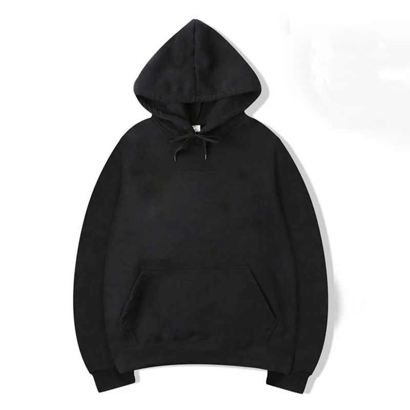 

Autumn Oversized Hoodies Women Long Sleeve Casual Solid Balck White Hooded Sweatshirts Woman Winter Warm Sweatshirt Female