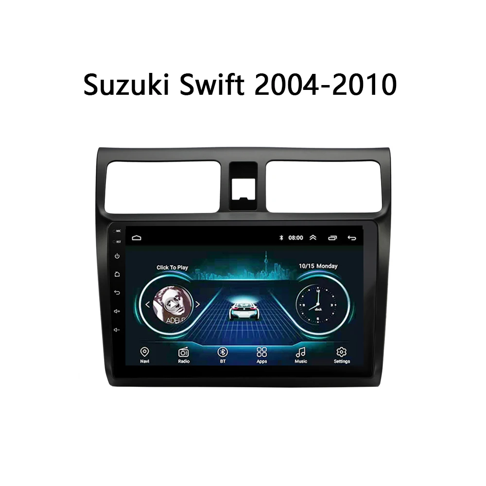 Мультимедийная система для Suzuki Swift 2004 2010 автомобильный Радио авторадио dvd плеер GPS
