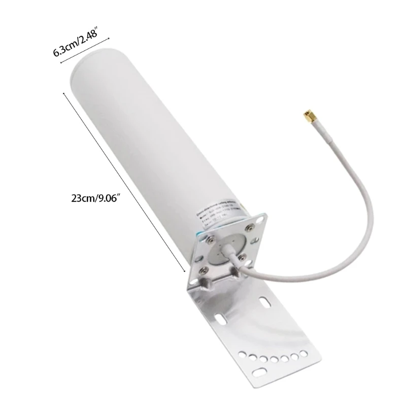 

3G /4G LET Outdoor Barrel Antenna Mobile Phone Signal Amplification Receiving Antenna Dual SMA Male Router 12dBi Antenna