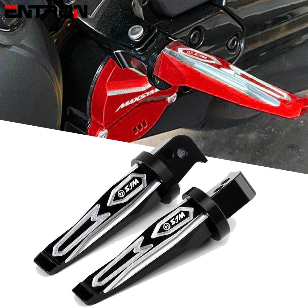 

2020 Latest Hot Deals Motorcycle Accessories CNC Foot Pegs FootRest Footpegs Rests Pedals For SYM MaxsymTL 500 MAXSYM TL500